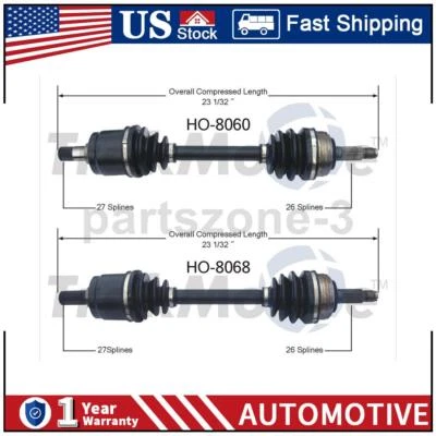 Junta CV eje delantero TrakMotive para Acura Integra 1989 1988 1987 1986 Foto 1 de 3