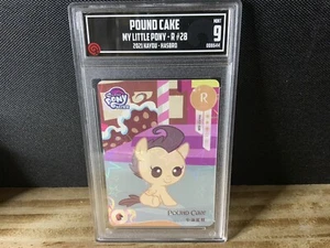 Pound Cake yh-f01-028 my little pony kayou trading card R rare mlp TCCG 9 Mint - Picture 1 of 2