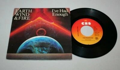 EARTH WIND & FIRE 45 TOURS I'VE ENOUGH  - Photo 1/2