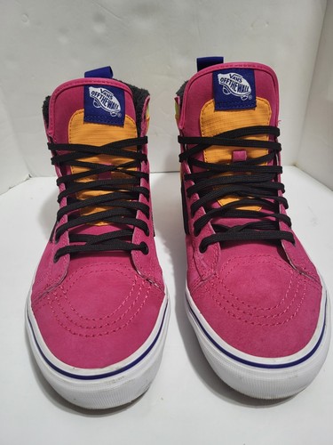 Vans High Tops Pelliccia Ecopelliccia Vari Colori Scotchgard Taglia Uomo 8 5 Donna 10