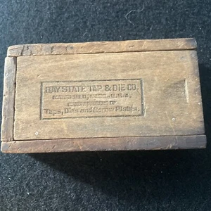 Vintage Bay State Tap & Die Co. Caja vacía - Imagen 1 de 7