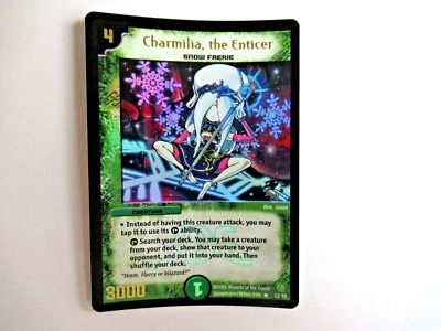 Duel Masters Charmilia, The Enticer L3 Y1 League JDC Foil Promo WOTC 2004 - Image 1 of 2