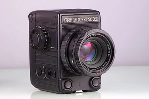 TOP PREMIUM CLASSIC SLR 6X6 6002 MOTOR ROLLEIFLEX ROLLEIGON HFT 80mm EXCELL - Picture 1 of 8