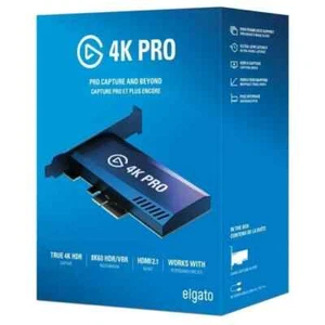 Elgato 4K Pro, carte d’acquisition interne, Passerelle 8K60/4K60 HDR10 - Neuf - Bild 1 von 1