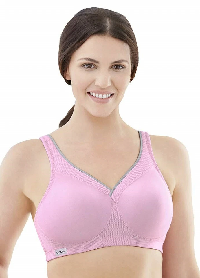 Sujetador deportivo sin aros sin costuras Glamorise 1006 Magic Lift ¡NUEVO! Foto 1 de 1