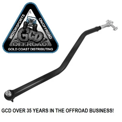 Barra de oruga delantera ajustable 2002 para Jeep Wrangler TJ 3-6" elevación J0030946 negra Foto 1 de 4