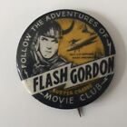 1936 Flash Gordon/ Buster Crabbe Movie Club Cello  Button