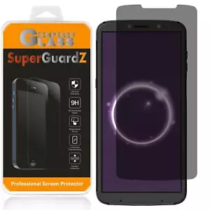 Motorola Moto Z3 Play - Privacy Anti-Spy Tempered Glass Screen Protector Guard - Picture 1 of 7