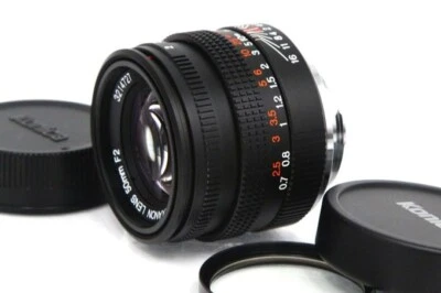 【Exc+++】Konica M-HEXANON LENS 50mm F2 for Konica KM mount Fm Japan γA3534-2R1B - Image 1 of 4