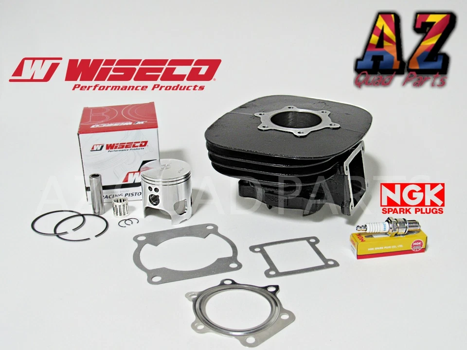 Yamaha Blaster YFS 200 66mm Stock OEM Bore Cylinder Wiseco Top End Rebuild Kit  - Image 1 of 1