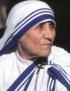 PÓSTER BRILLANTE MADRE TERESA FOTO IMPRESIÓN teresa católica calcuta 4042 - Imagen 1 de 1
