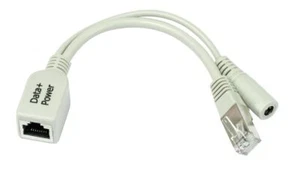 MicroTik RBPOE pasywny wtryskiwacz PoE adapter zasilania Fast Ethernet 1x RJ45 100Mb/s - Zdjęcie 1 z 2