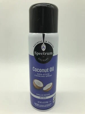 Spray de aceite de cocina antiadherente Spectrum Culinary Coconut Oil. Foto 1 de 3