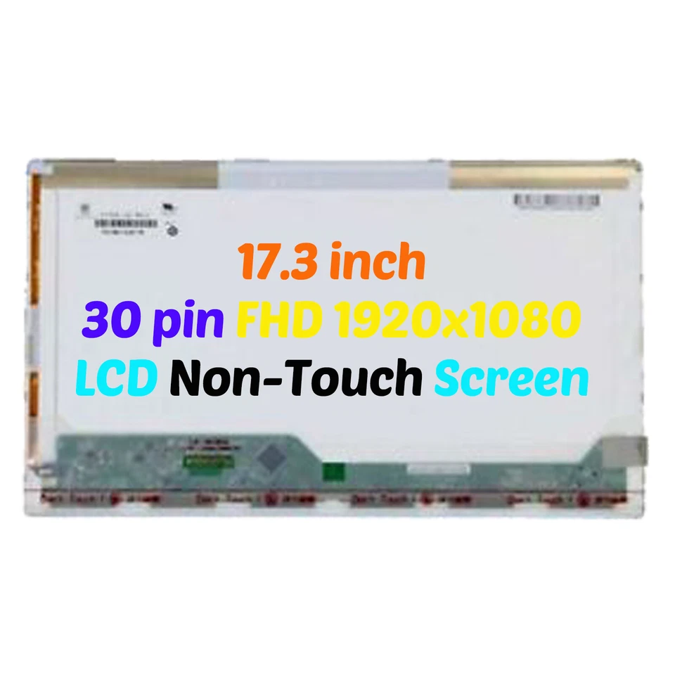 17.3" for ASUS Rog GL752 GL752V FHD 30 pin LCD Non-Touch Screen Display Panel - Image 1 of 1