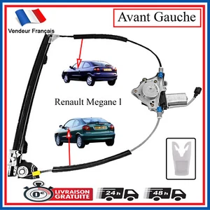 Elevalunas Eléctrico Delantero Izquierdo Pinzas para Megane Coupé 8200038151 - Imagen 1 de 5