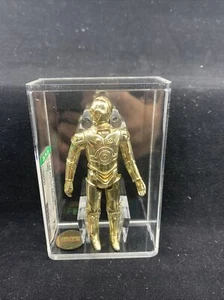 1977 Kenner Star Wars Loose Action Figure C-3PO, HK AFA Graded 70+ EX+ - Picture 1 of 3
