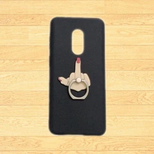 For Sharp Aquos Zero 2 R5G R6 R3 R2 S2 V6 3D Middle Finger Holder Soft TPU Cover - Picture 1 of 4
