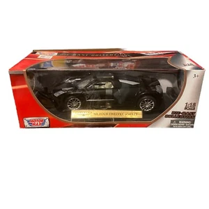 Coche diecast Motor Max Chrysler Black Me Four Twelve escala 1:18 - Imagen 1 de 14