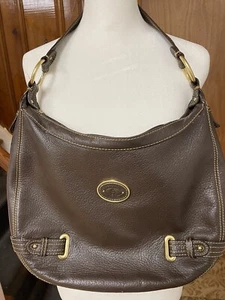 Etienne Aigner Hobo Handtasche/Schultertasche braun weiches Leder Quaste - Bild 1 von 9