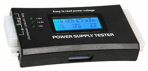 20+4 Pin LCD Netzteil Tester für ATX, ITX, BTX, PCI-E, SATA, HDD - Bild 1 von 8