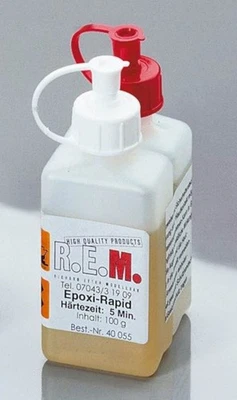5 Min Epoxy Epoxidharzkleber 100gr. Epoxy je 50gr. Harz + 50gr Härter 5 Minuten - Bild 1 von 3