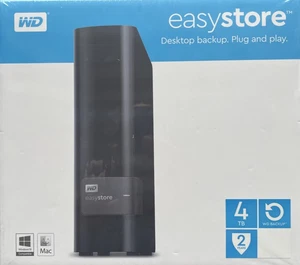Western Digital easystore 4TB USB 3.0 External Hard Drive - Picture 1 of 3