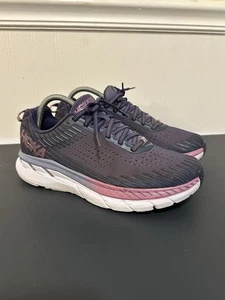 Zapatos para correr Hoka One One Clifton 5 para mujer talla 9,5 púrpura 1093756 MBRB - Imagen 1 de 6