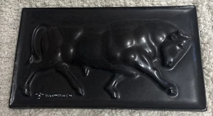 BERTIL LUNDGREN,Rörstrand,Relief.Stier - Bild 1 von 8