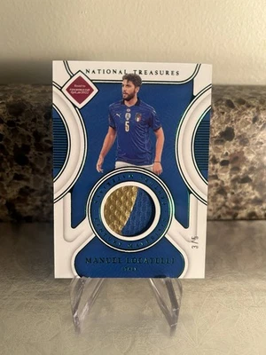 Manuel Locatelli National Treasures Century Materials Emerald 3/5 Qatar WC 2022  - Image 1 of 2
