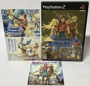 PS2 with flyer Wild Arms Alter Code F F PlayStation 2 PlayStation 2 Japan 2e - Picture 1 of 8