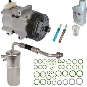 Omega AC Compressor w/ A/C Repair Kit For Ford F-150 F-250 1997 - Picture 1 of 1