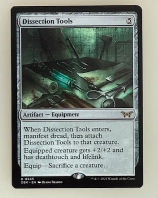 MTG: Dissection Tools (Extended Art) Duskmourn: House of Horror Regular NM - Image 1 of 2