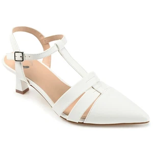 Journee Collection decolte donna Jazlynn gattino a punta, bianche taglia 6M - Foto 1 di 6