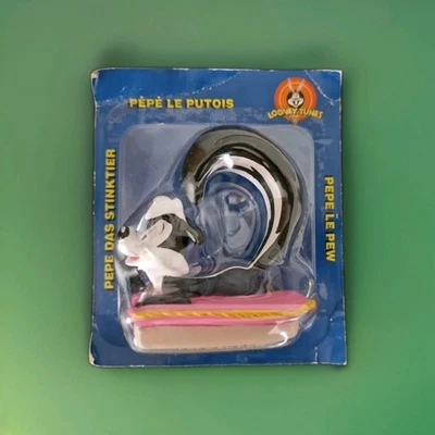 Figurine pépé le putois en resine road runner looney tunes dans son emballage - Photo 1/4