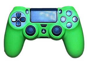 Silicone Cover For PS4 Controller Case Skin - Green