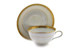 Noritake 6124 Richmond Coffee Teacup and Saucer Japan - EUC - Picture 1 of 3