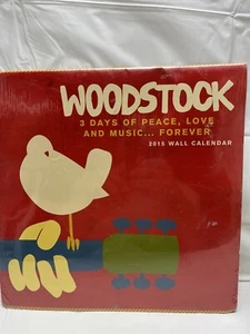 Versiegelter Woodstock Festival 3 Tage Frieden, Liebe und Musik 2015 Wandkalender - Bild 1 von 6