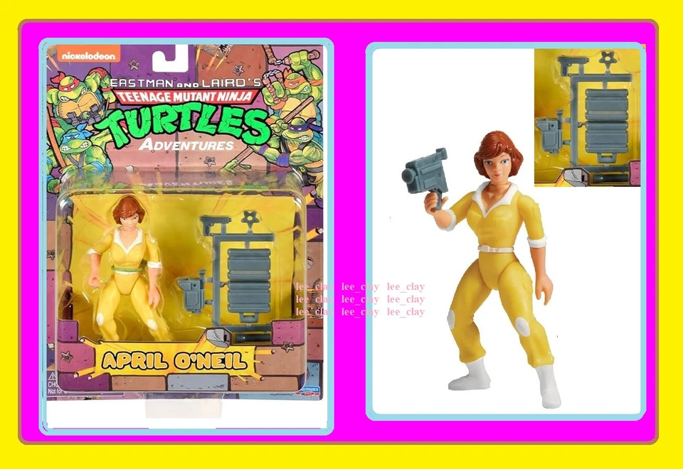 Playmates TMNT Teenage Mutant Ninja Turtles Classic Heroes April O'Neil + Cámara Foto 1 de 1