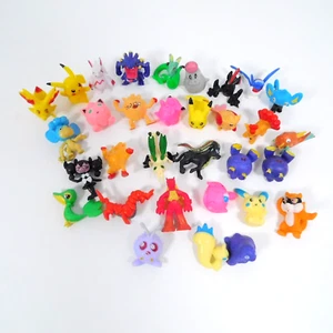 MIcro Pokemon PVC Lot Of 30 Figures Shinx Pikachu Mankey Jigglypuff RL China - Picture 1 of 14