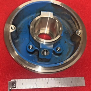 OEM GOULDS 104-562-1203 STUFFING BOX COVER 3196 STX 6” 316 SS - Picture 1 of 8
