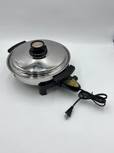 Kitchen Craft West Bend Liquid Core Electric Skillet USA 2.5qt Americraft - Picture 1 of 19