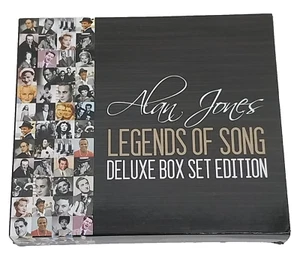ALAN JONES LEGENDS OF SONG Deluxe Box Set - Various 4 x CD 2011 - Picture 1 of 18