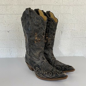Las mejores ofertas en Botas del Oeste Negro Mujeres Corral Boots para |  eBay