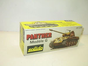 N83, Box Repro Char PANTHER G, Military SOLIDO - Picture 1 of 1