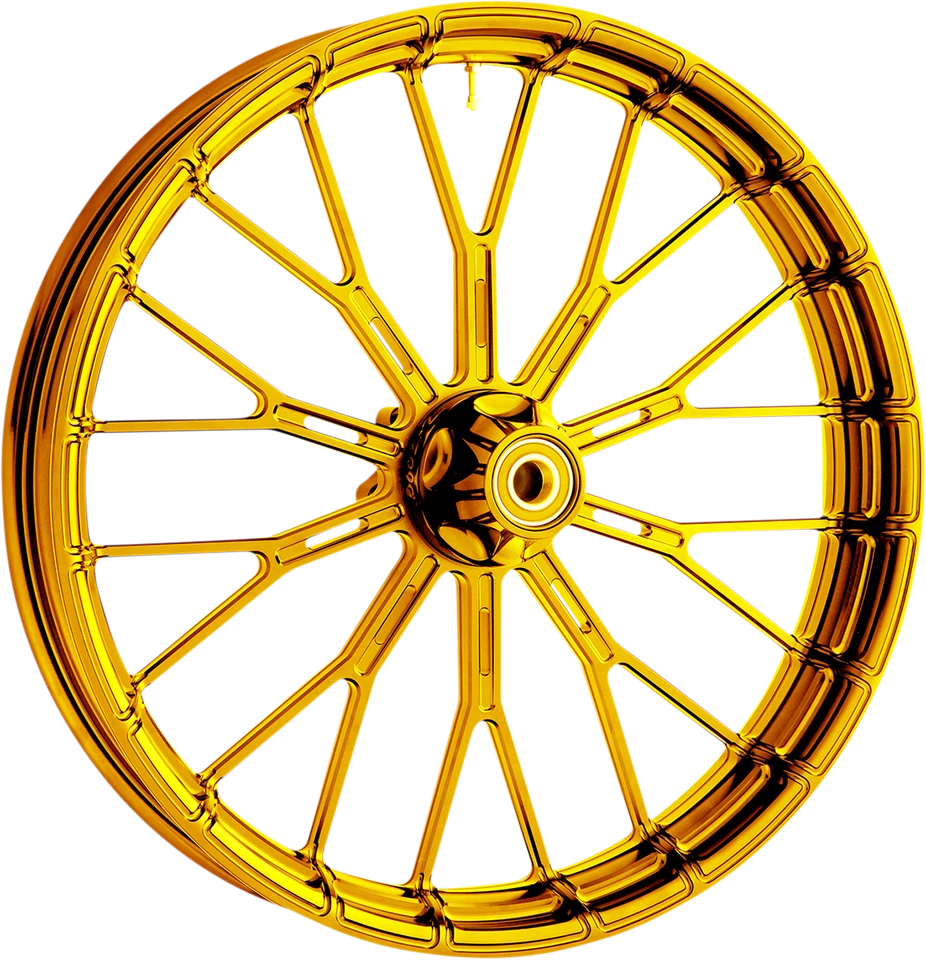 Arlen Ness Y-Spoke Rim 21" x 3.5 Gold for Harley Davidson and Indian 71-547 Foto 1 de 1