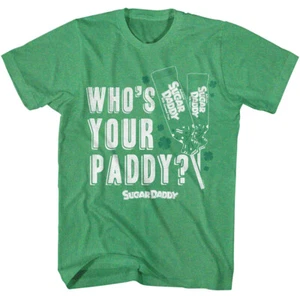 Tootsie Roll Candy Mr Owl With A Lick Of Luck St Patrick's Men's T Shirt - Picture 1 of 5