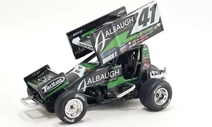 2024 CARSON MACEDO # 41 ALBAUGH OUTLAWS WINGED SPRINT CAR 1:50 ACME A5024006 - Picture 1 of 4