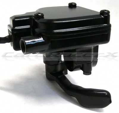 Yamaha YFZ350 Banshee Throttle 95-06, YFS200 Blaster 96-02 Black Thumb Throttle - Image 1 of 4