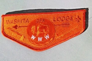 Parche de hombro BSA Boy Scouts: Washita Lodge #288 WWW Buffalo 4,5"" x 2"" nuevo - Imagen 1 de 3