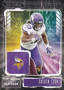 2021 Panini Playbook Zoning Commission #ZC-DCO - Dalvin Cook - Vikings - Picture 1 of 2